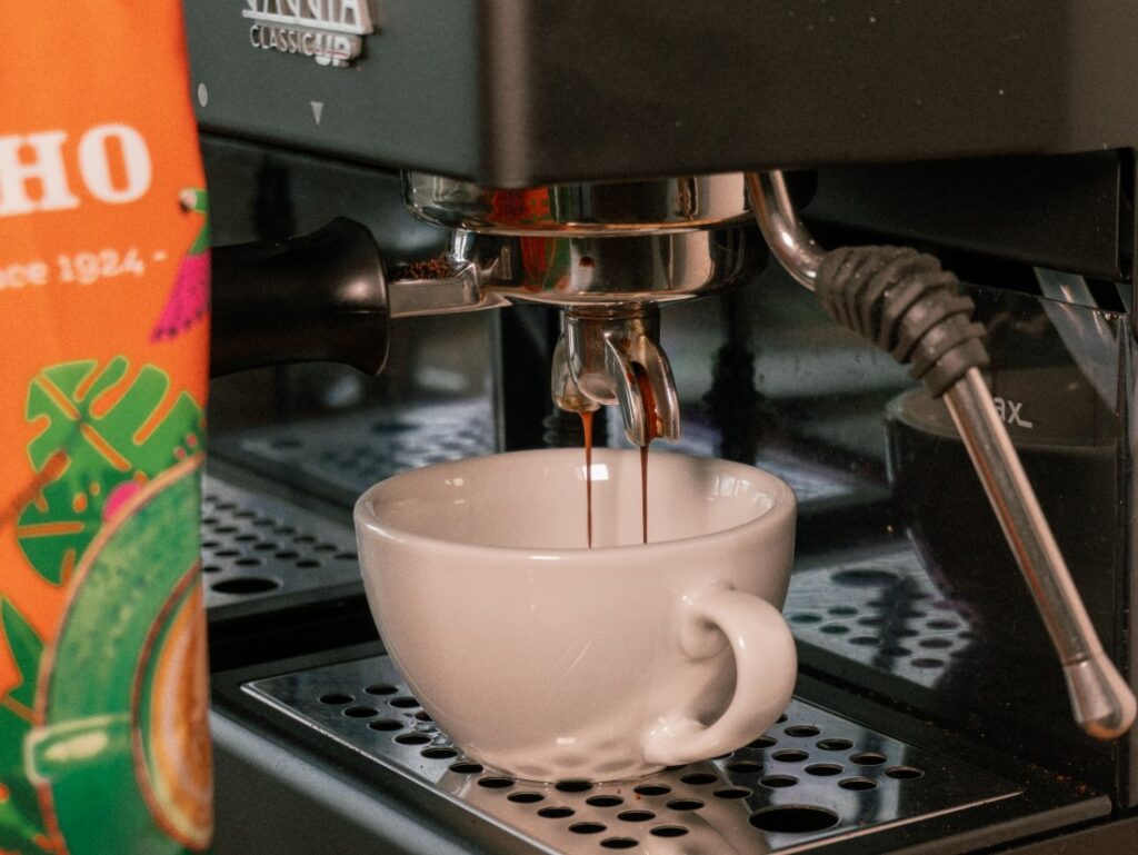 Eduscho Caffé Crema - príprava espressa