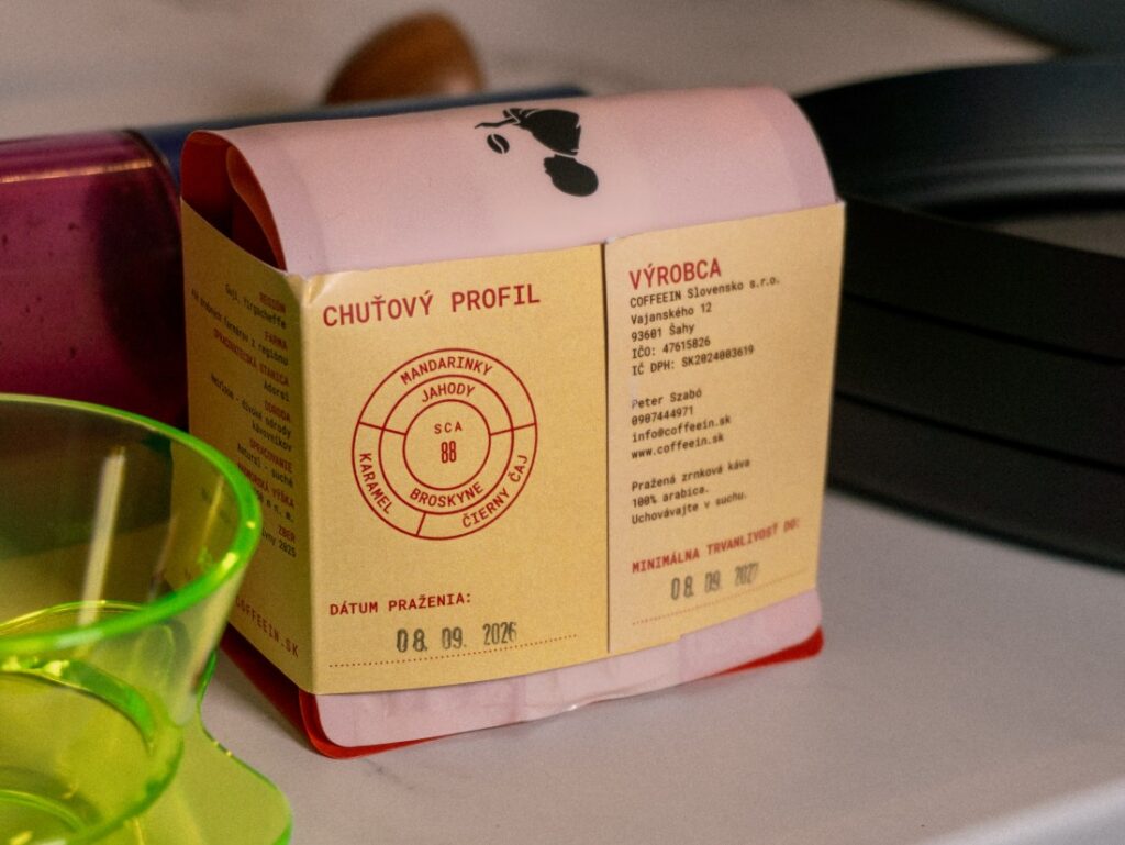 Etiópia Adorsi od COFFEEIN - zadná strana obalu