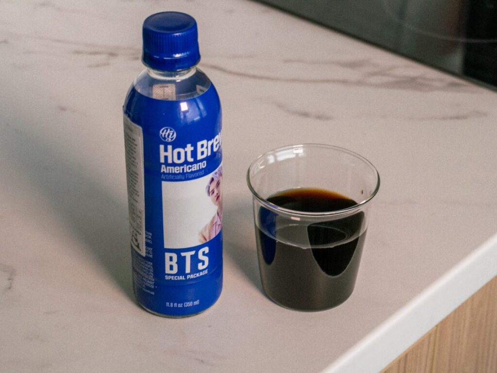 Hy BTS Hot Brew Americano - test