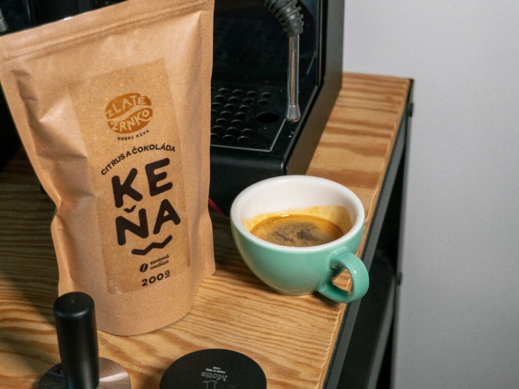 Zlaté Zrnko - Keňa - espresso