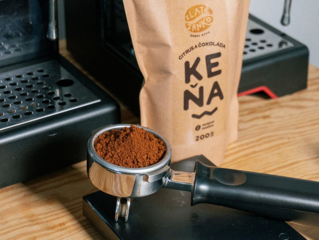 Zlaté Zrnko - Keňa - mletá káva