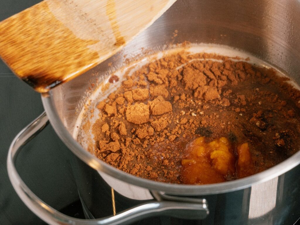 príprava domáceho Pumpkin Spice sirupu