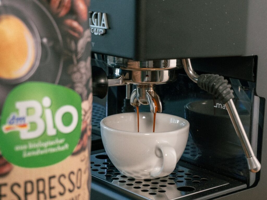 DM Bio Espresso - príprava espressa