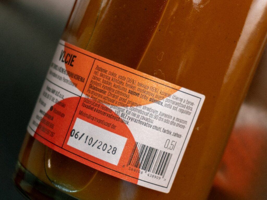 Pumpkin Spice sirup od Vlčie - zloženie