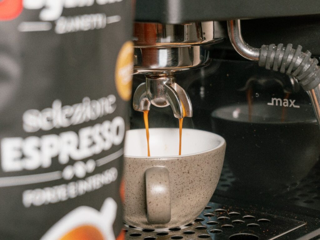 Segafredo Selezione Espresso - príprava espressa