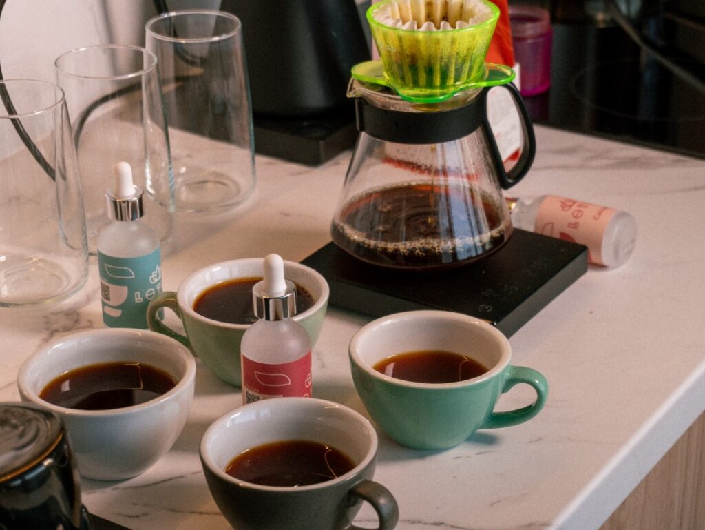 experiment s vodou - Ethiopia Yirgacheffe od COFFEEIN a kvapky Lotus