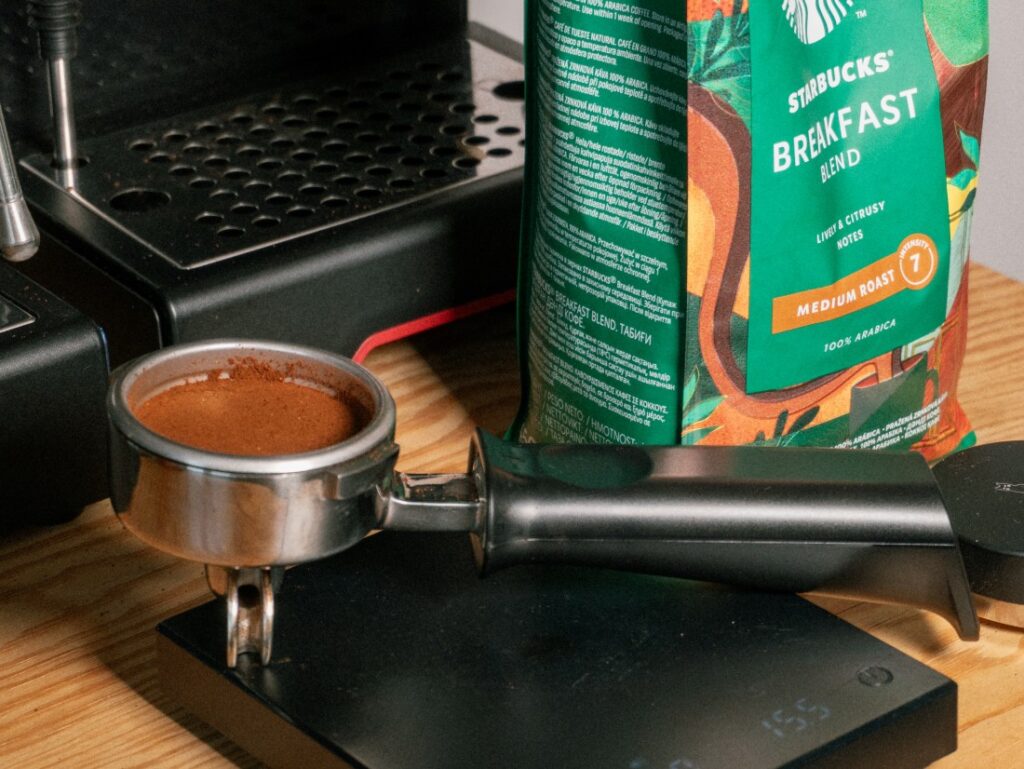 recenzia Starbucks Breakfast Blend - mletá káva v páke