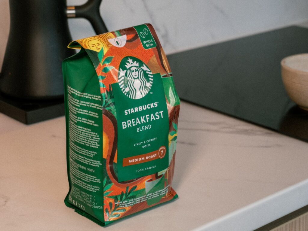 recenzia Starbucks Breakfast Blend - obal